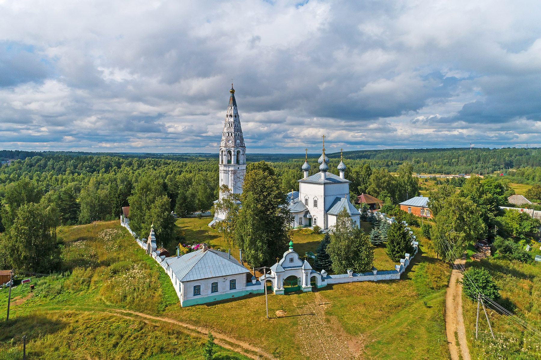 Спасо-Преображенский собор, 1758 г., Судиславль (Sudislavl Cathedral)